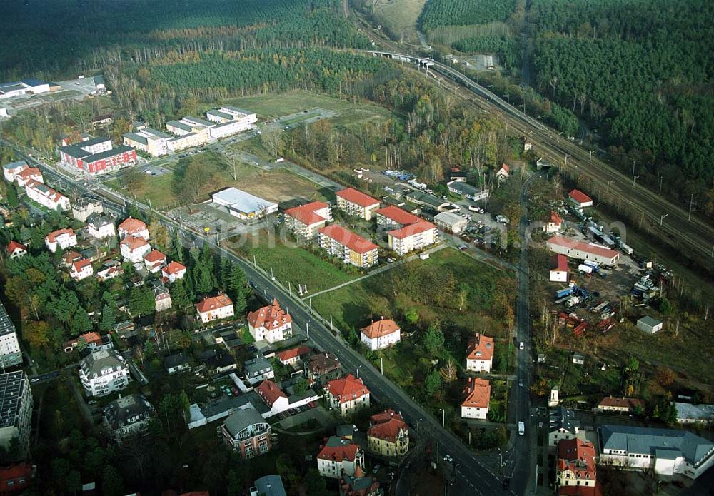 Infrared aerial photograph Dresden-Klotsche - 14.11.2004 Dresden Wohnpark der HVB Immobilien AG an der Königsbrücker Landstraße östlich des Flughafens Dresden-Klotsche.