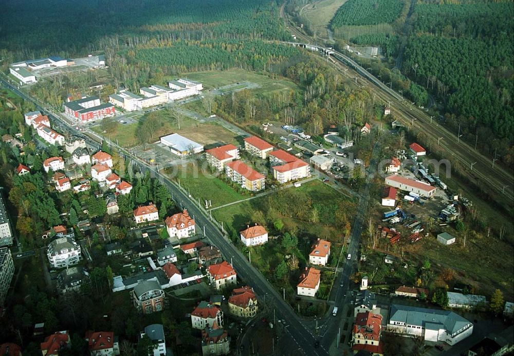 Infrared aerial photograph Dresden-Klotsche - 14.11.2004 Dresden Wohnpark der HVB Immobilien AG an der Königsbrücker Landstraße östlich des Flughafens Dresden-Klotsche.