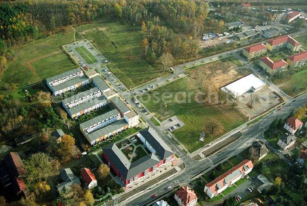 Infrared aerial photograph Dresden-Klotsche - 14.11.2004 Dresden Wohnpark der HVB Immobilien AG an der Königsbrücker Landstraße östlich des Flughafens Dresden-Klotsche.