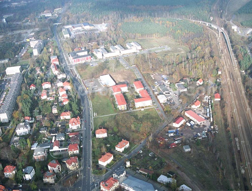 Infrared aerial photograph Dresden-Klotsche - 14.11.2004 Dresden Wohnpark der HVB Immobilien AG an der Königsbrücker Landstraße östlich des Flughafens Dresden-Klotsche.