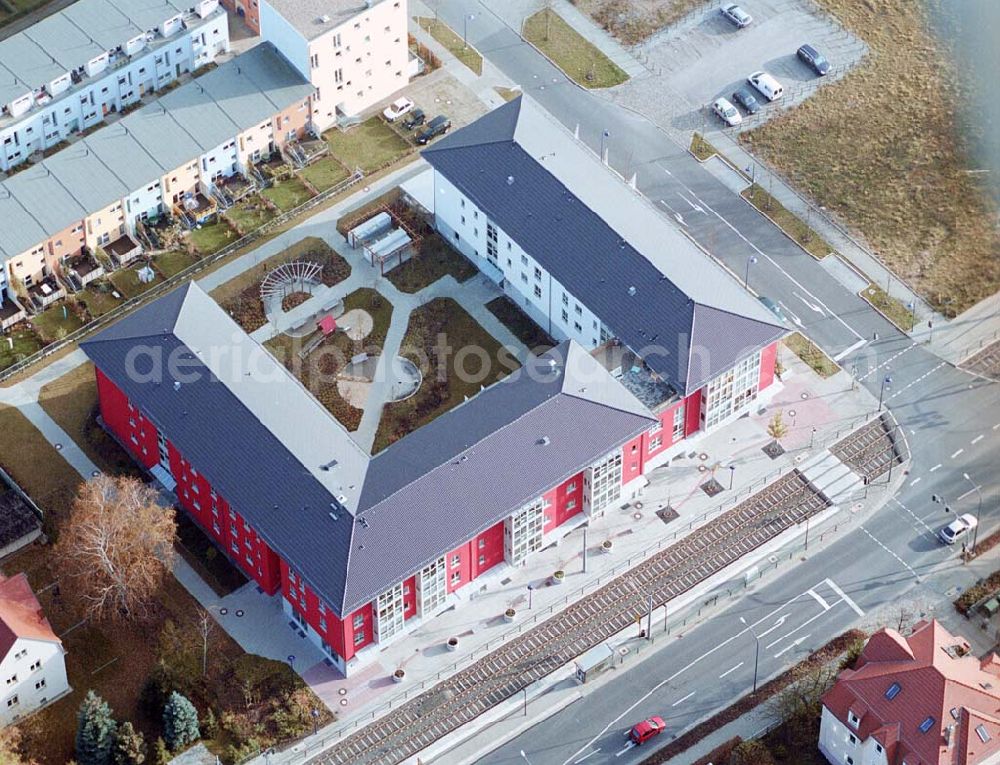 Infrared aerial photograph Dresden-Klotsche - 14.11.2004 Dresden Wohnpark der HVB Immobilien AG an der Königsbrücker Landstraße östlich des Flughafens Dresden-Klotsche.