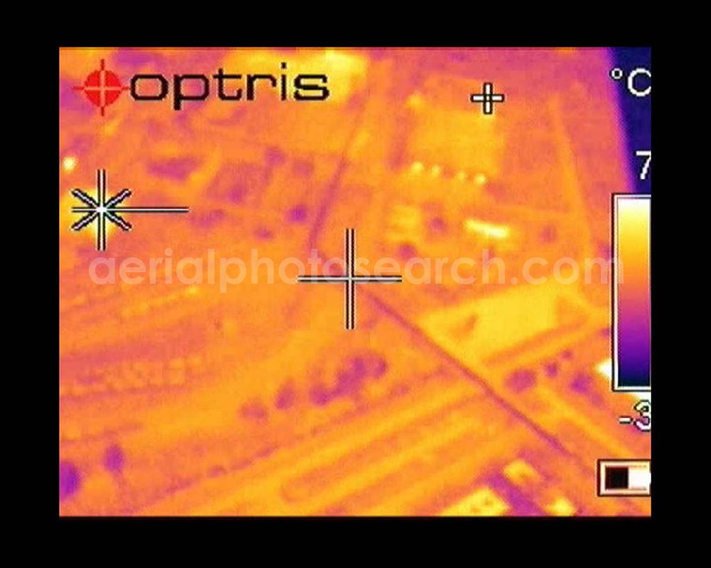 Infrared aerial photograph Schwarzheide - 14.11.2004 Schwarzheide Infrarotaufnahme vom Werksgelände de BASF AG an der Autobahn A12.