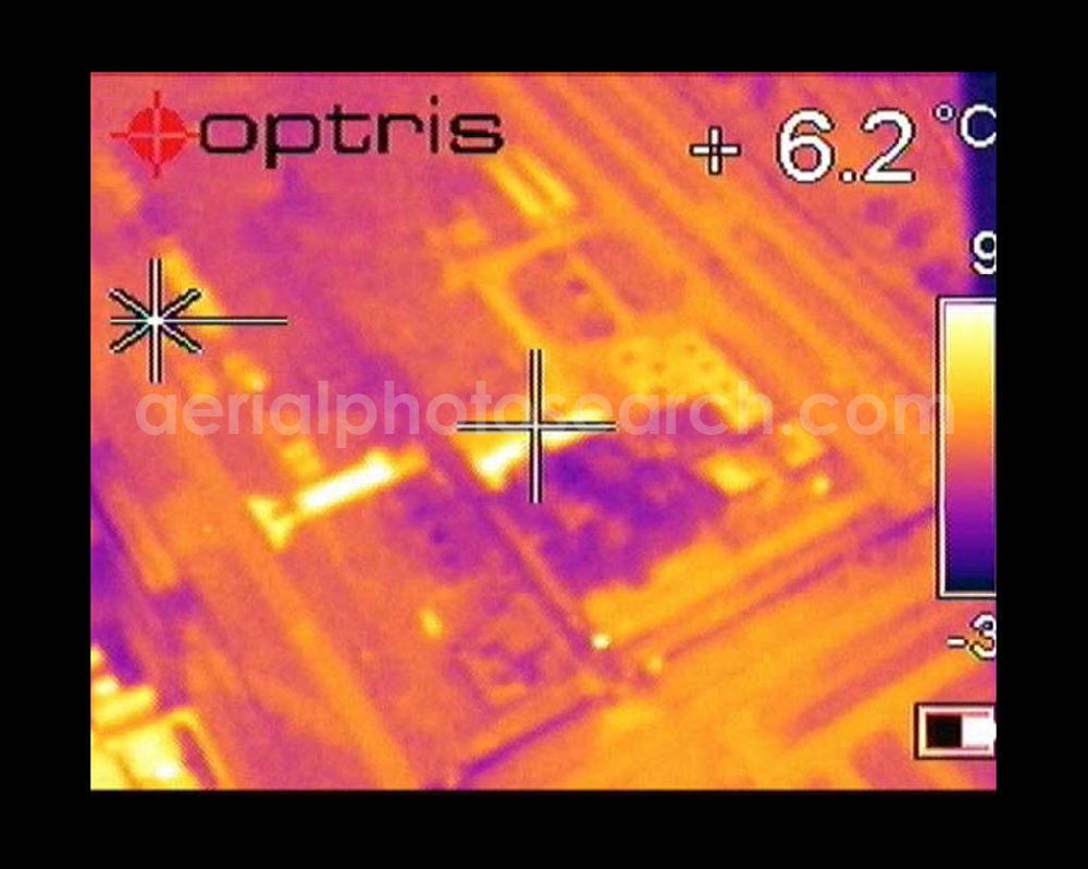 Infrared aerial photograph Schwarzheide - 14.11.2004 Schwarzheide Infrarotaufnahme vom Werksgelände de BASF AG an der Autobahn A12.