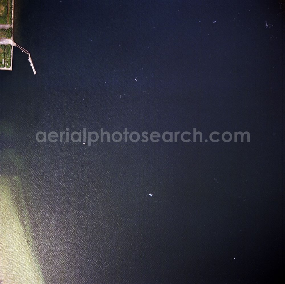 Vertical aerial photograph Ostseebad Boltenhagen - Sattelite view - Townscape on the seacoast of the Baltic Sea in Ostseebad Boltenhagen in the state Mecklenburg - Western Pomerania