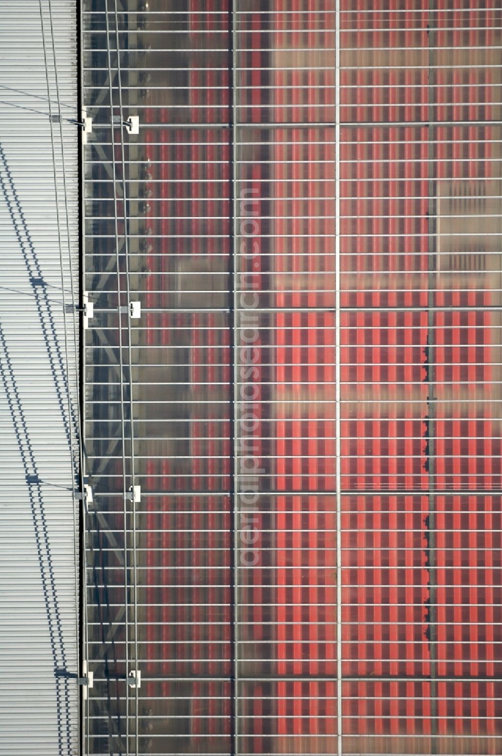 Vertical aerial photograph Köln - Vertical aerial view from the satellite perspective of the Sports facility grounds of the Arena stadium RheinEnergieSTADION in the district Lindenthal in Cologne in the state North Rhine-Westphalia, Germany